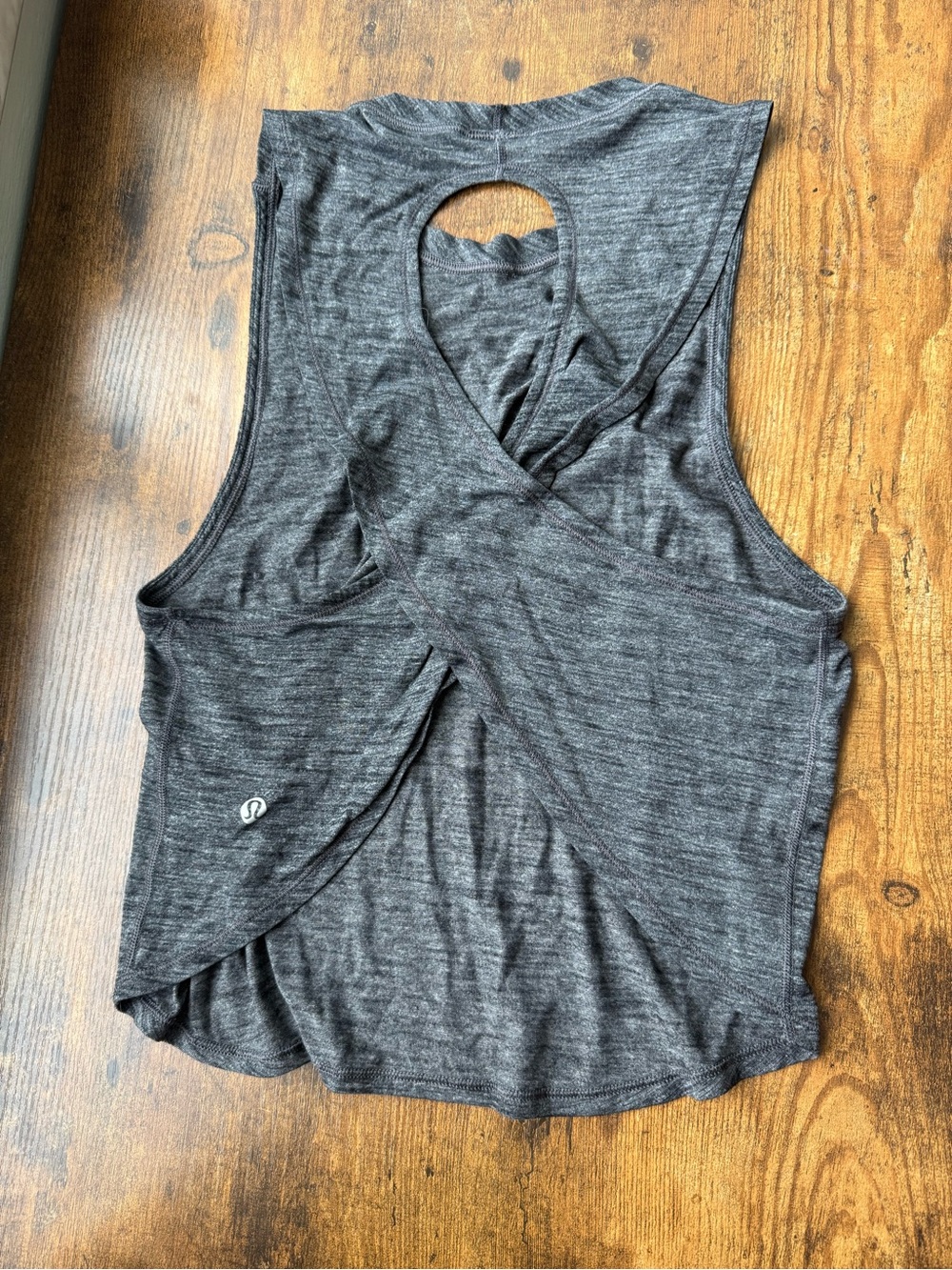 lululemon athletica Women's Charcoal Twist-Back Tank
